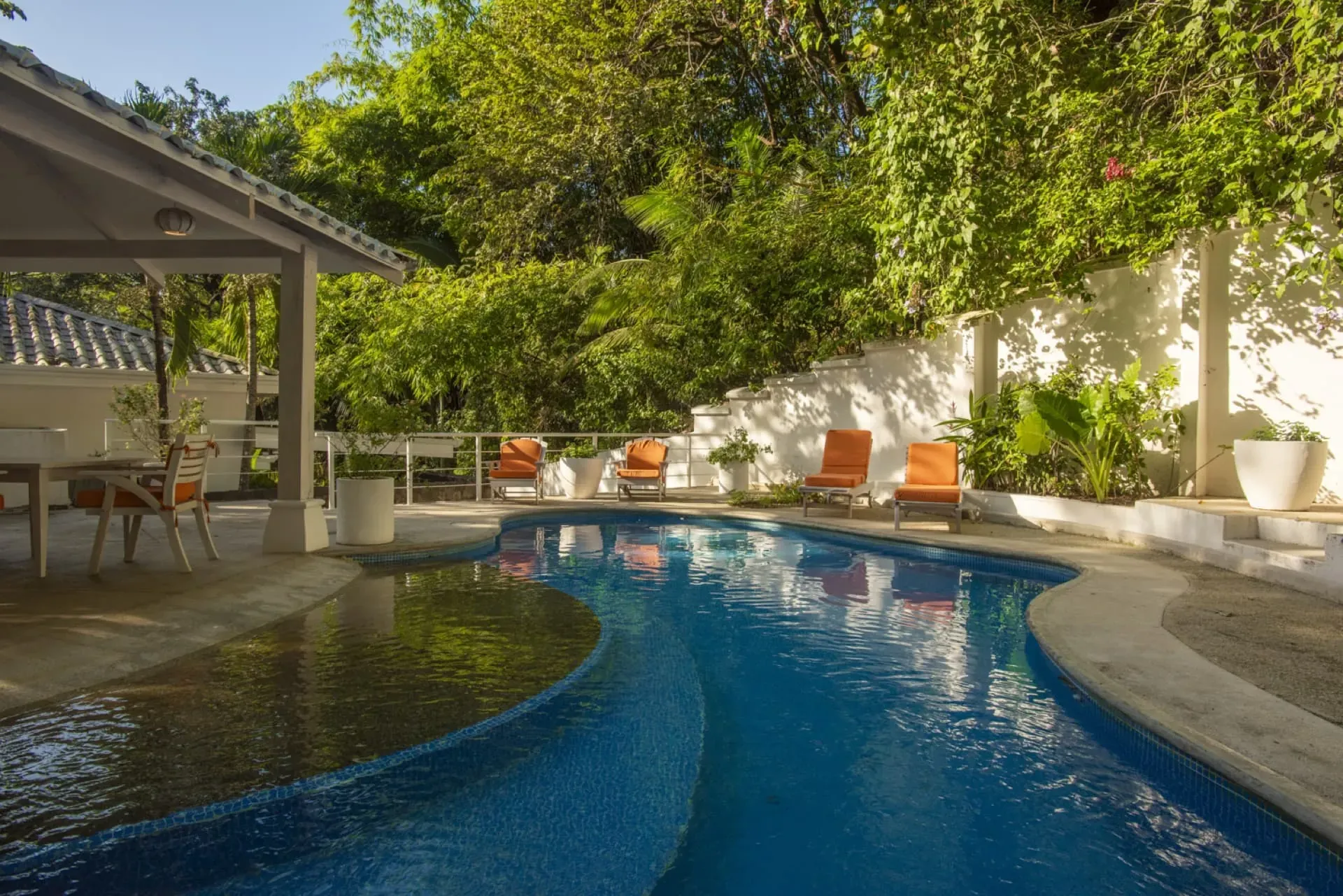 Pool beside the Casita at Bodhi Tree Yoga Resort